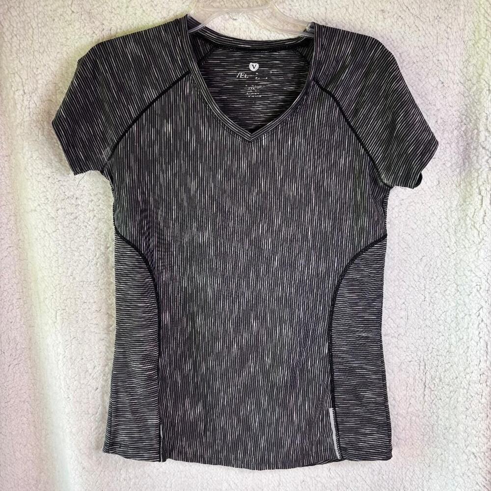 VELOCITY MOISTURE WICKING Yoga Athletic Workout Run Fitness TOP‎ WOMENS